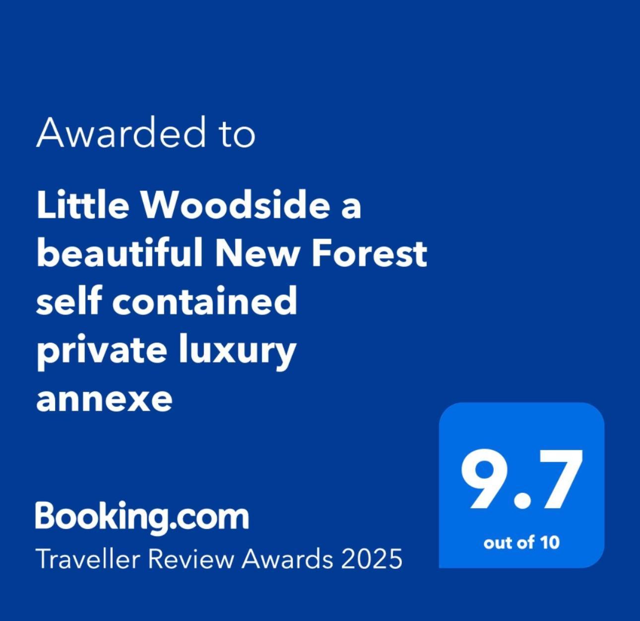 Little Woodside A Beautiful New Forest Self Contained Private Luxury Annexe New Milton Exterior photo
